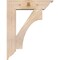 Ekena Millwork Westlake Traditional Smooth Bracket w/ Offset Brace, Douglas Fir, 7 1/2"W x 28"D x 36"H BKT0806X28X36WTL01SDF - alternate 2